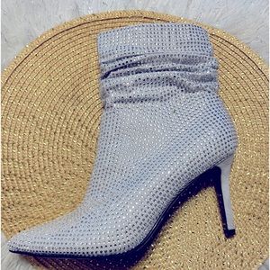 Nine West 8.5 Dress Heeled Boots